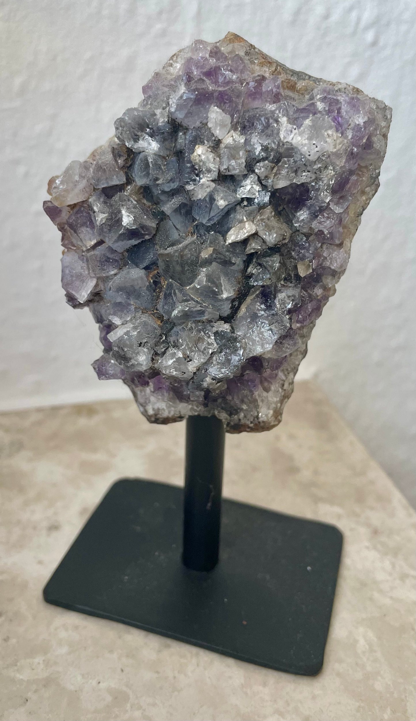 Amethyst Druse auf Ständer