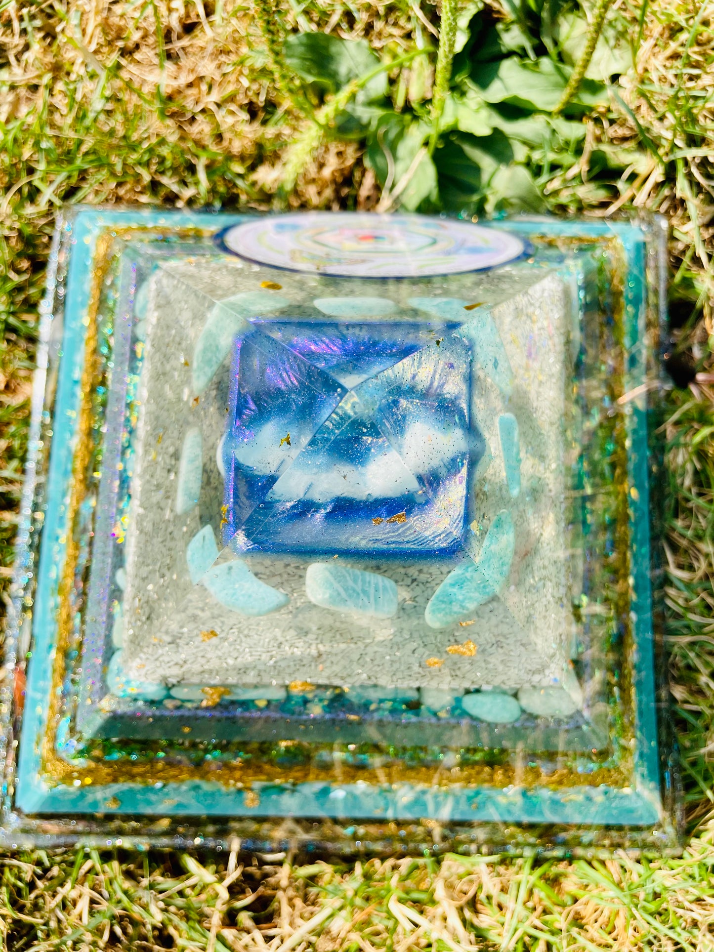 Orgonit Gyza Pyramide „Heart“