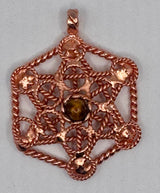 Tensor-Kettenanhänger Metatron mit Stein