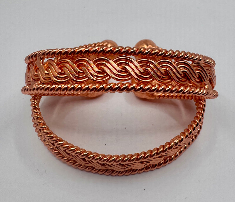 Tensor triple Armreif offen mit Kugeln
