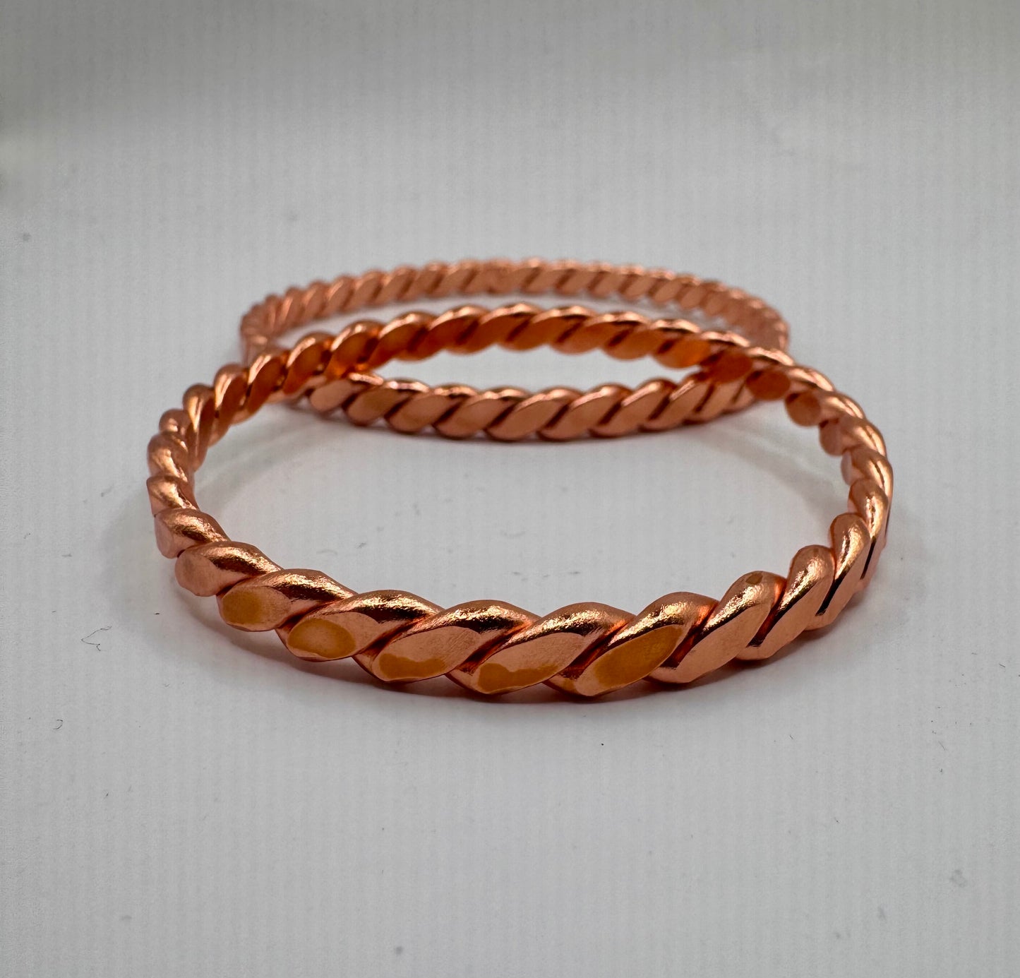 Tensorring/Armreifen geklopft