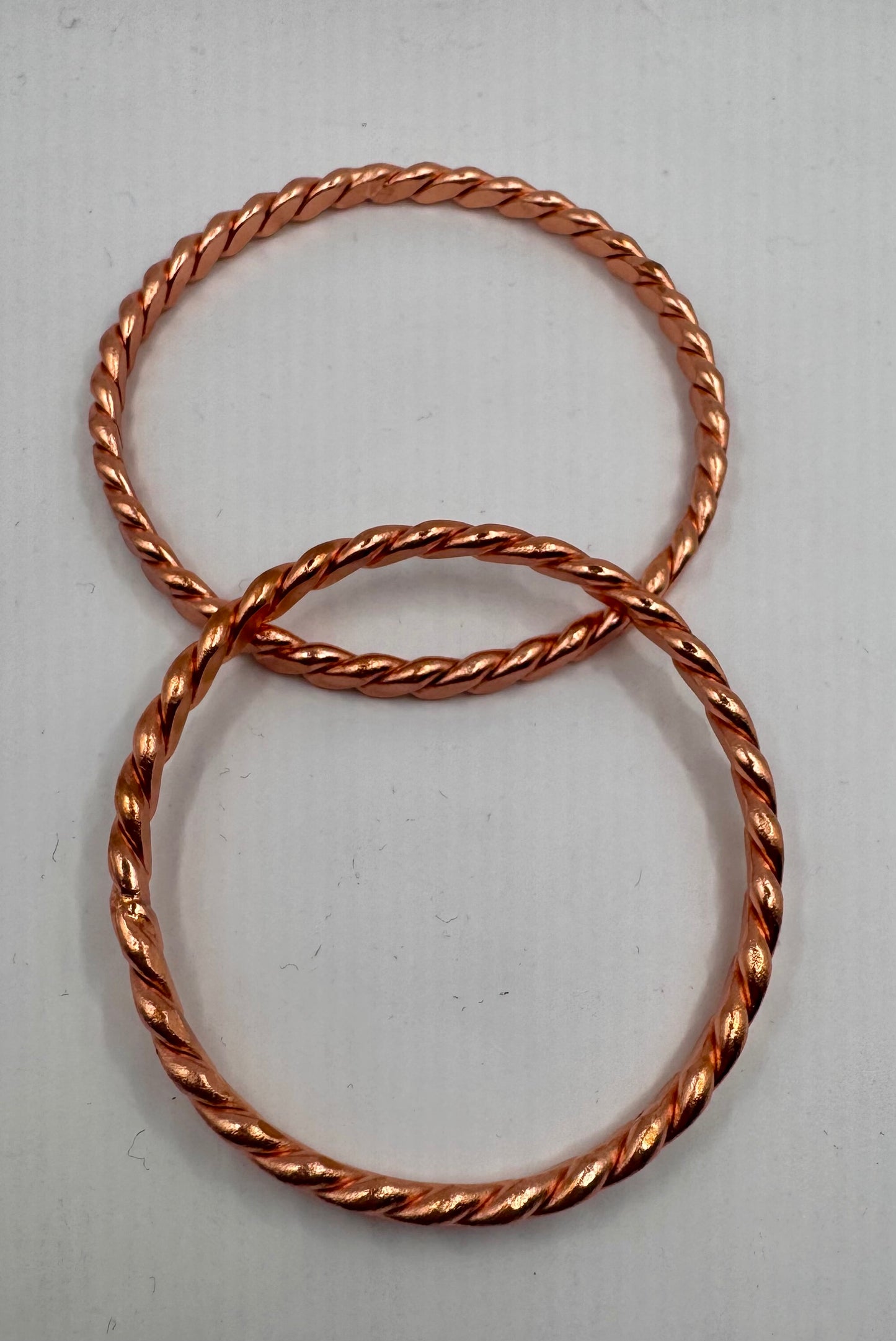 Tensorring/Armreifen geklopft