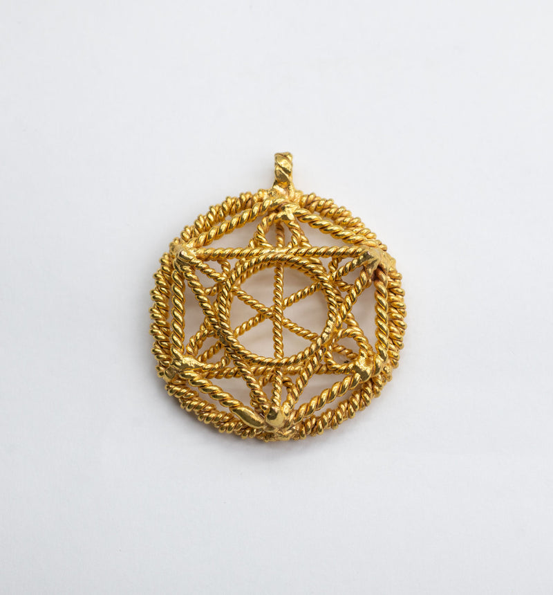 Tensor-Kettenanhänger Metatron 3D