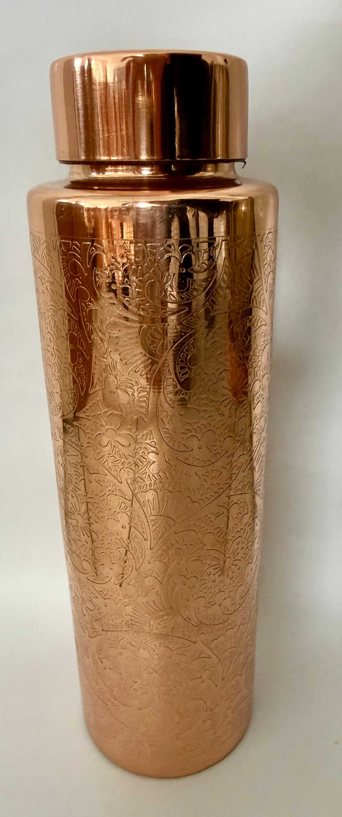 Kupferflaschen - verschiedene Modelle(100% Kupfer - handmade in Indien)