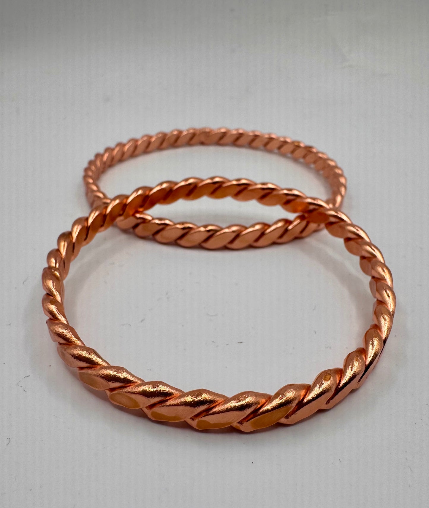 Tensorring/Armreifen geklopft