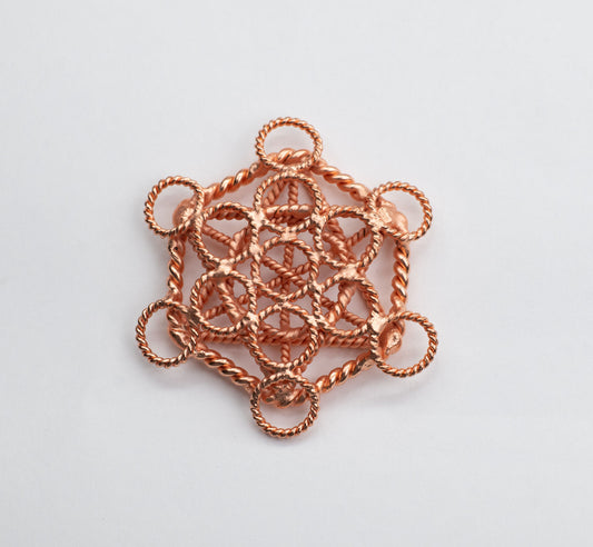 Tensor-Kettenanhänger Metatron ohne und mit Außenring 🔯