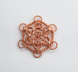 Tensor-Kettenanhänger Metatron ohne und mit Außenring 🔯