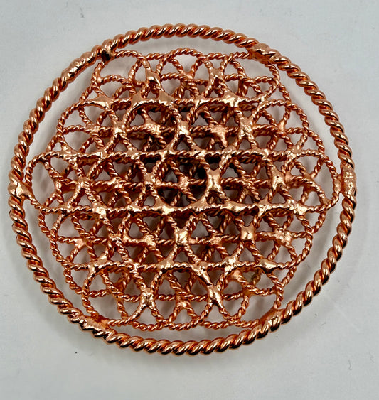 Tensor Kettenanhänger „Blume des Lebens 62 Ringe“