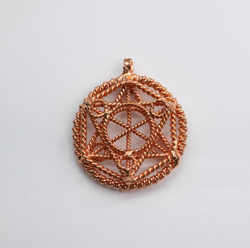 Tensor-Kettenanhänger Metatron 3D