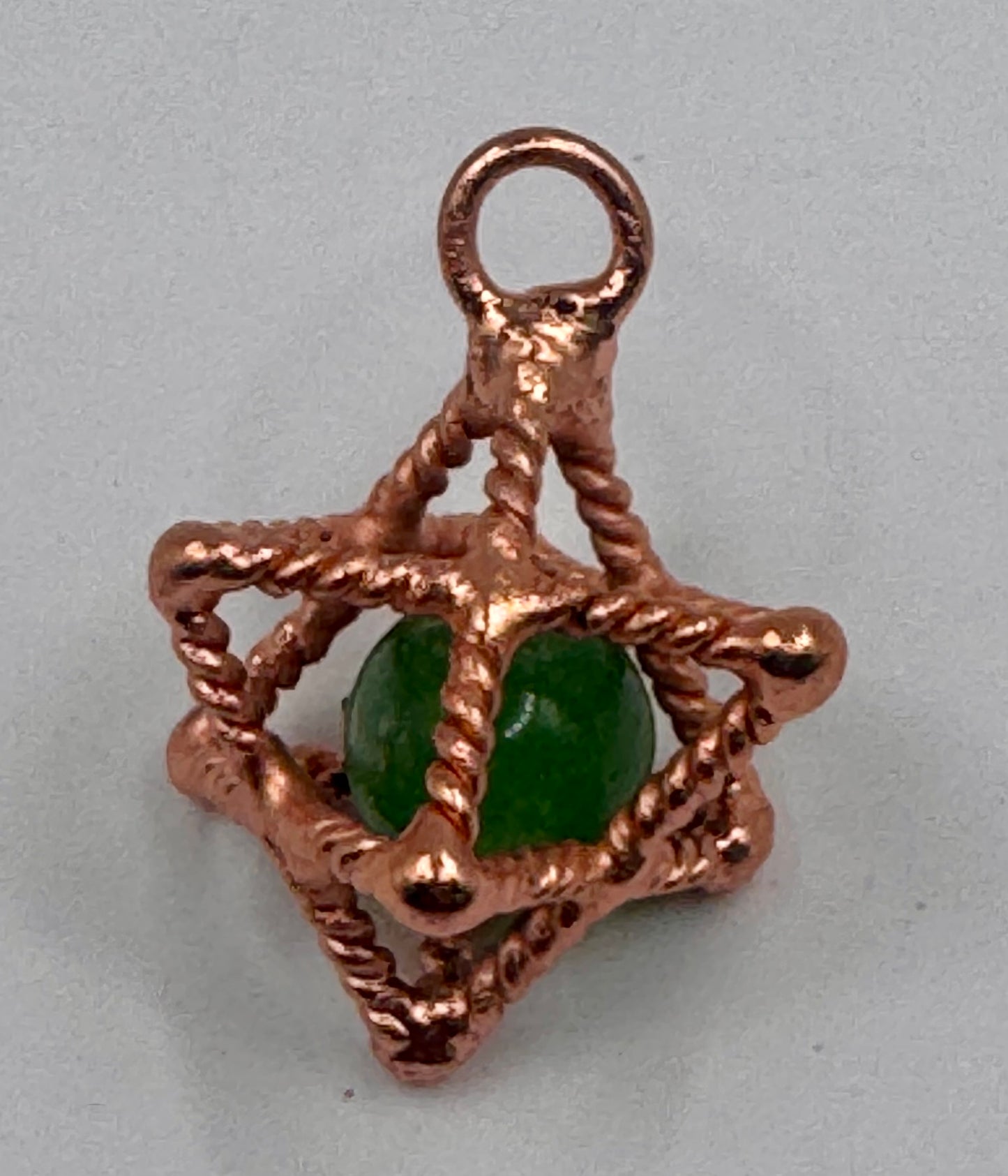 Tensor Amulette „Merkaba mit Stein“