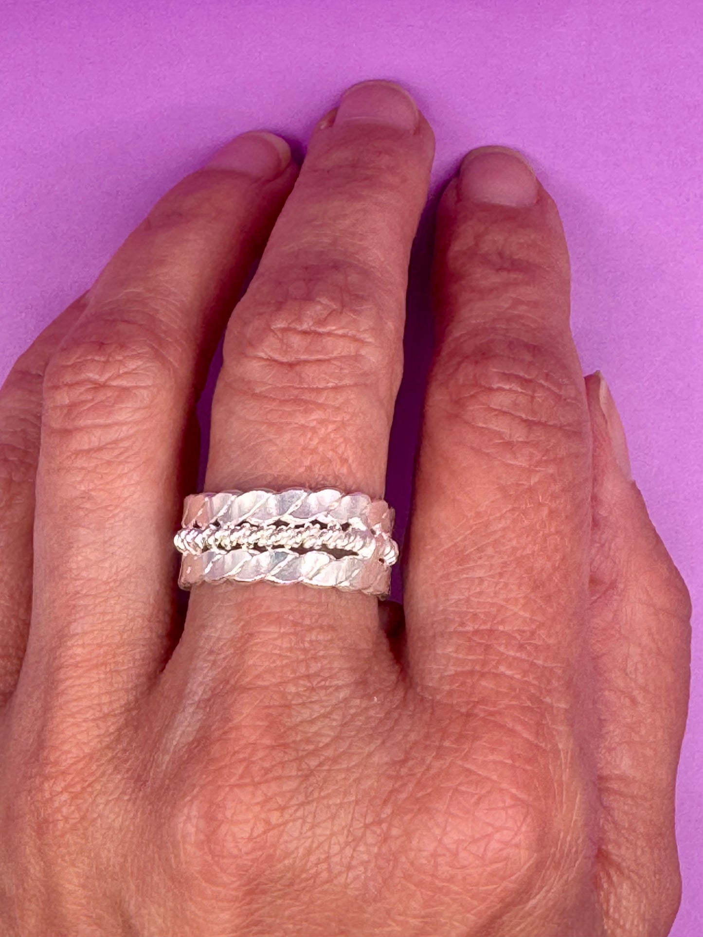 Tensor triple Fingerring