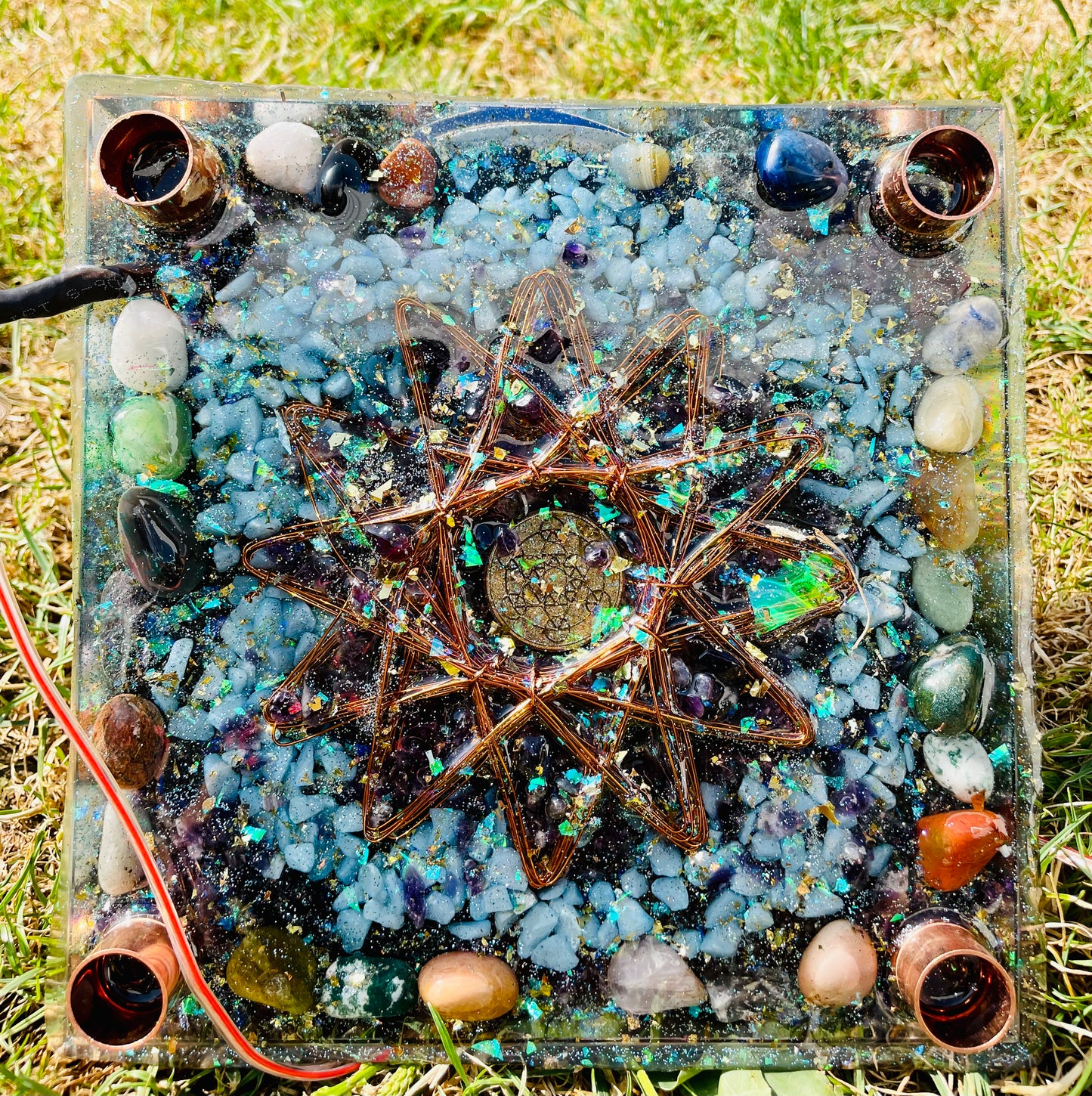 Orgonit Gyza Pyramide „Heart“