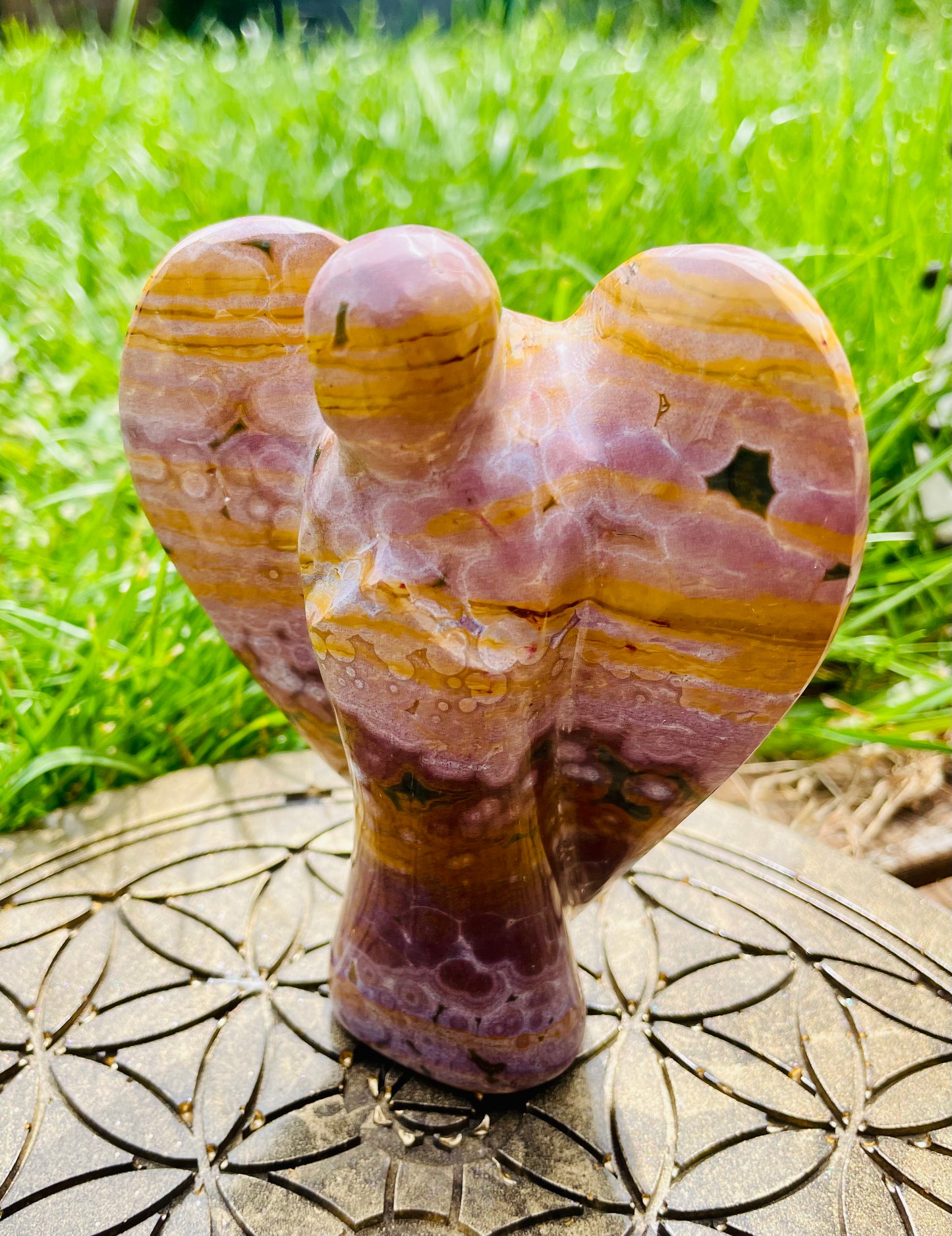 Polychrome Jaspis Engel