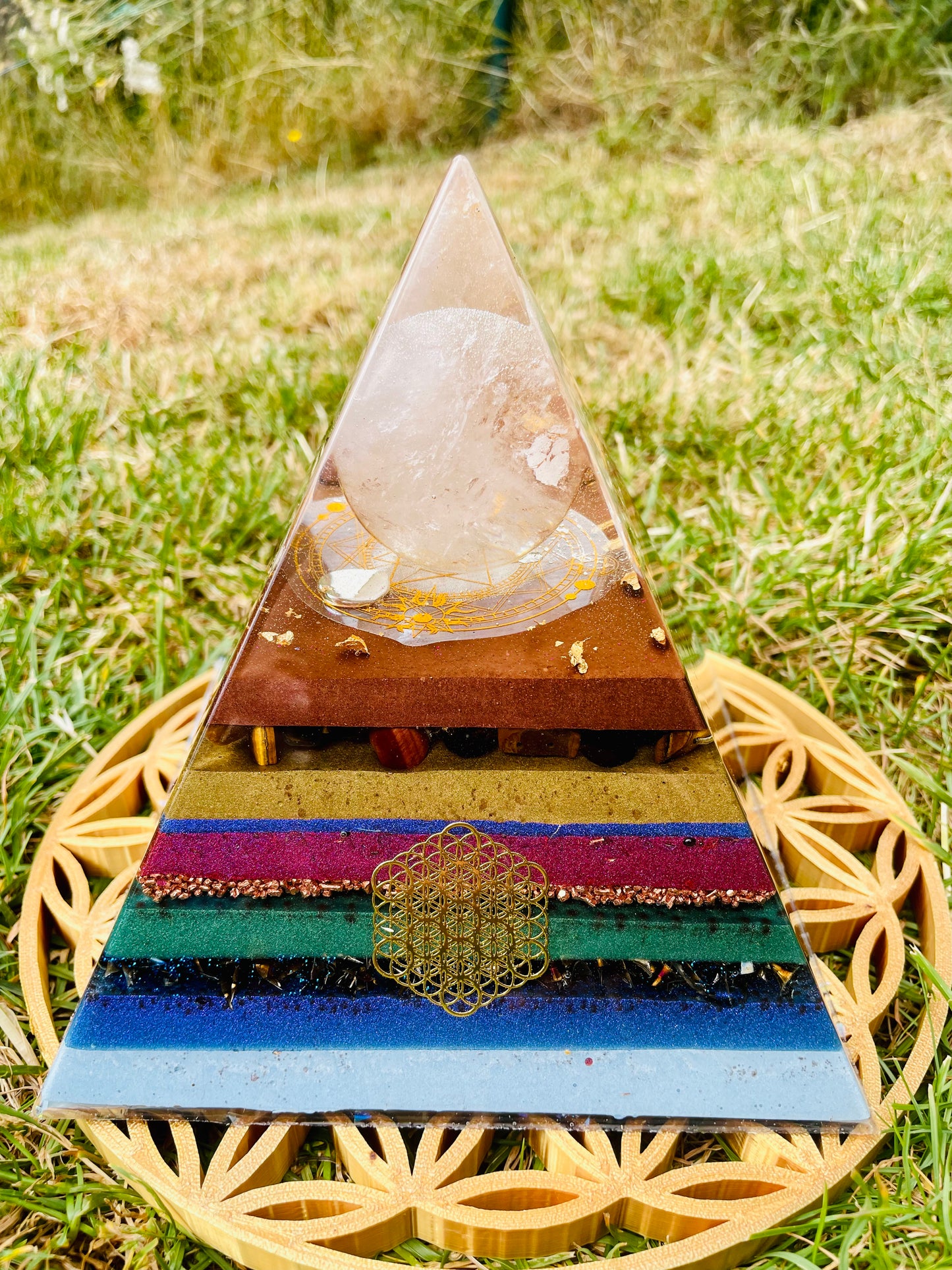 Orgonit Pyramide „Waldbeeren“