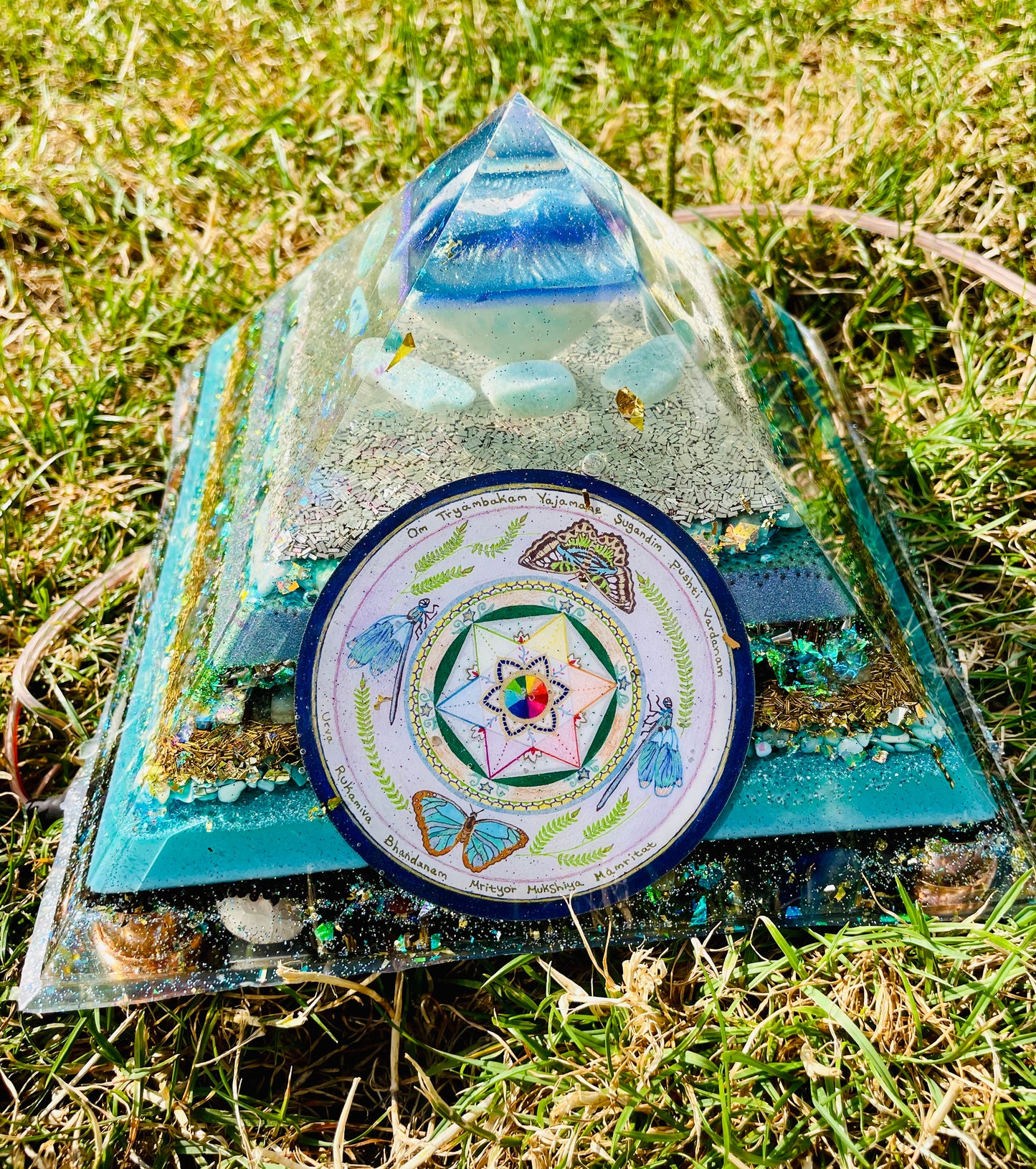 Orgonit Gyza Pyramide „Heart“