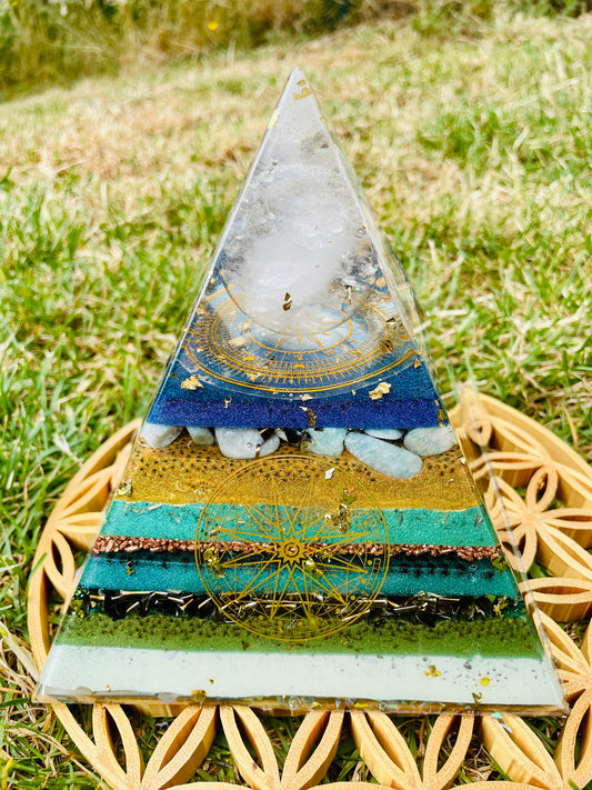 Orgonit Pyramide „Matcha“