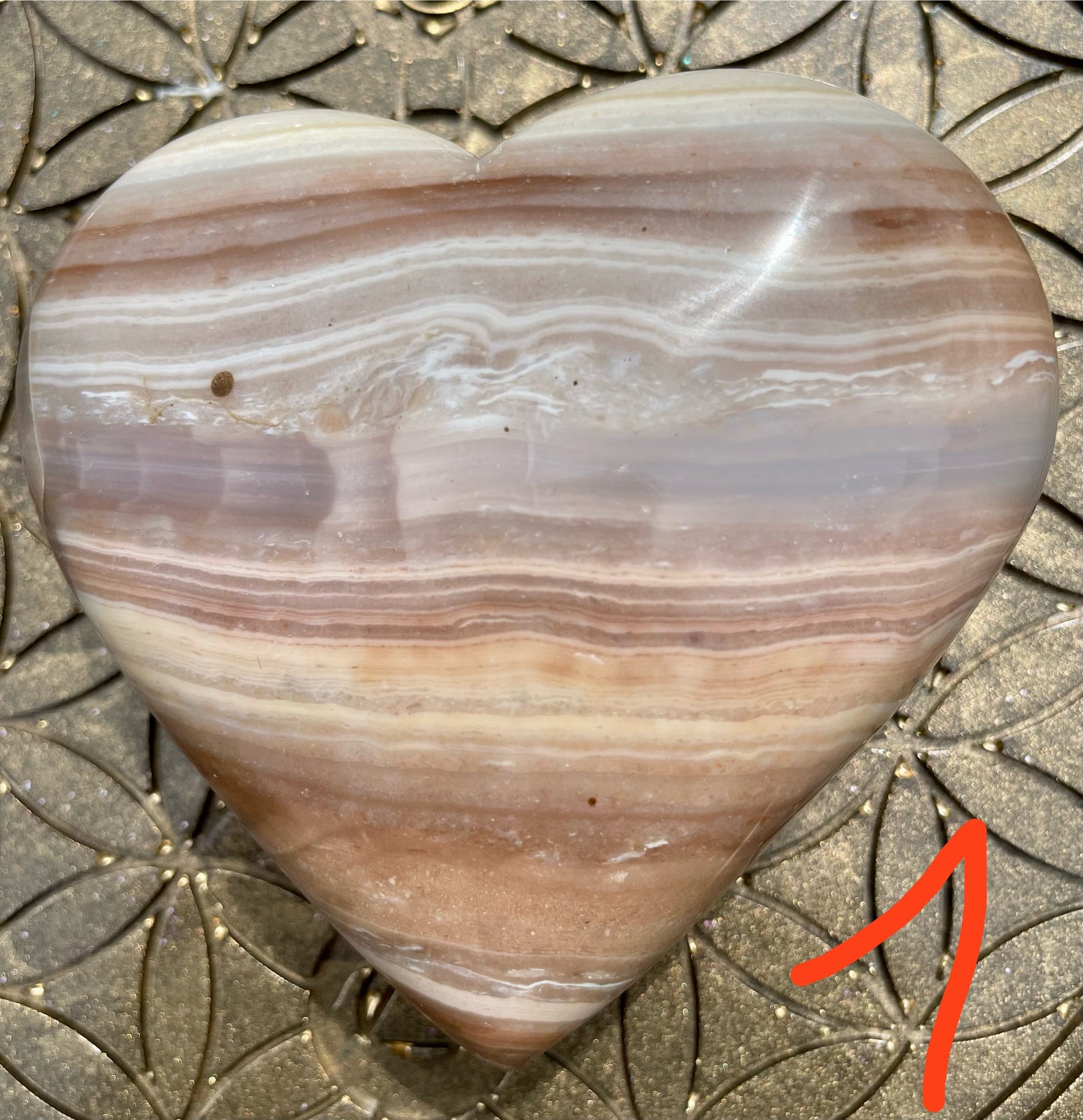 Bänder Jaspis Herzen