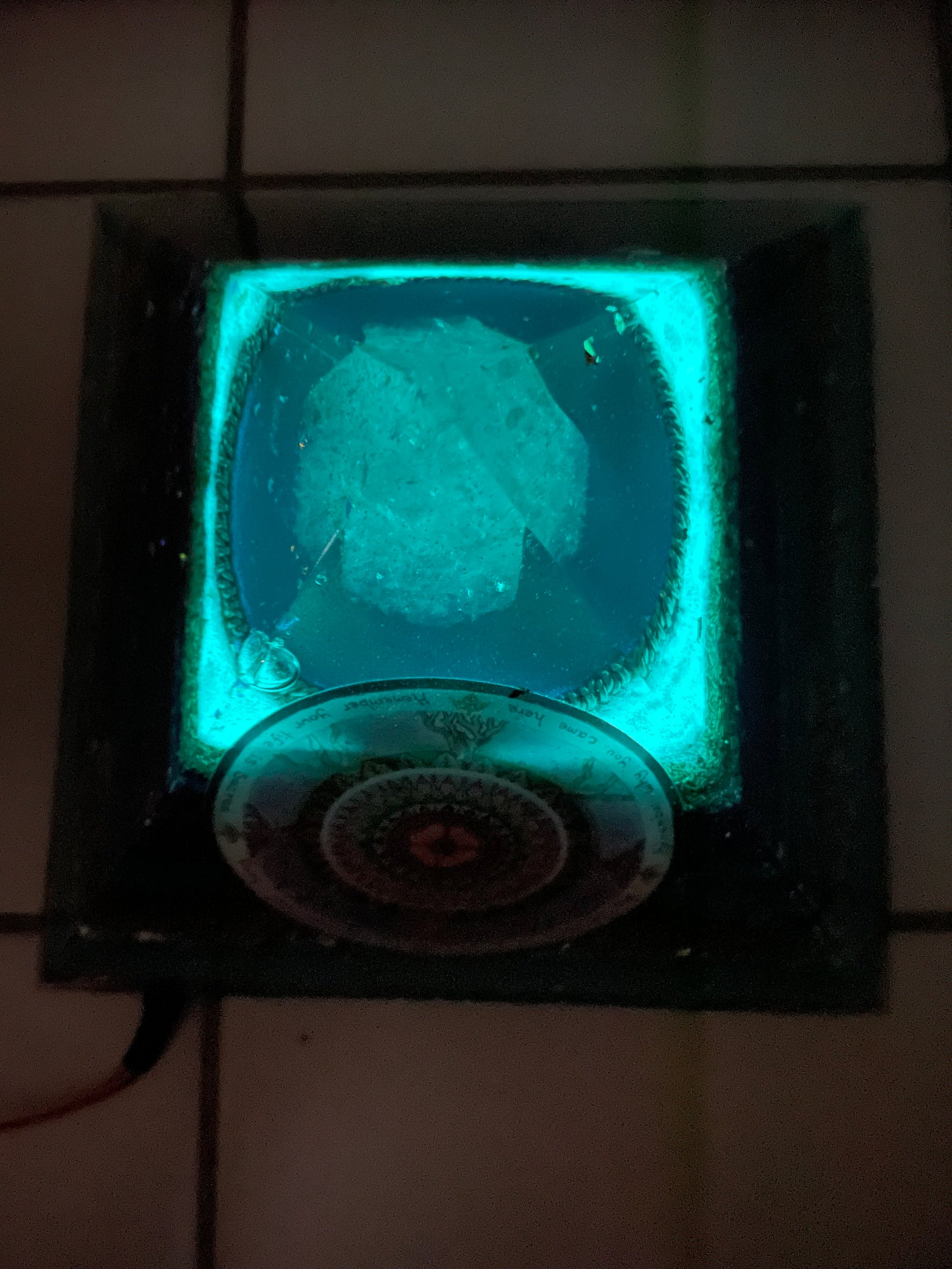 Orgonit Gyza Pyramide „Candy glitter“