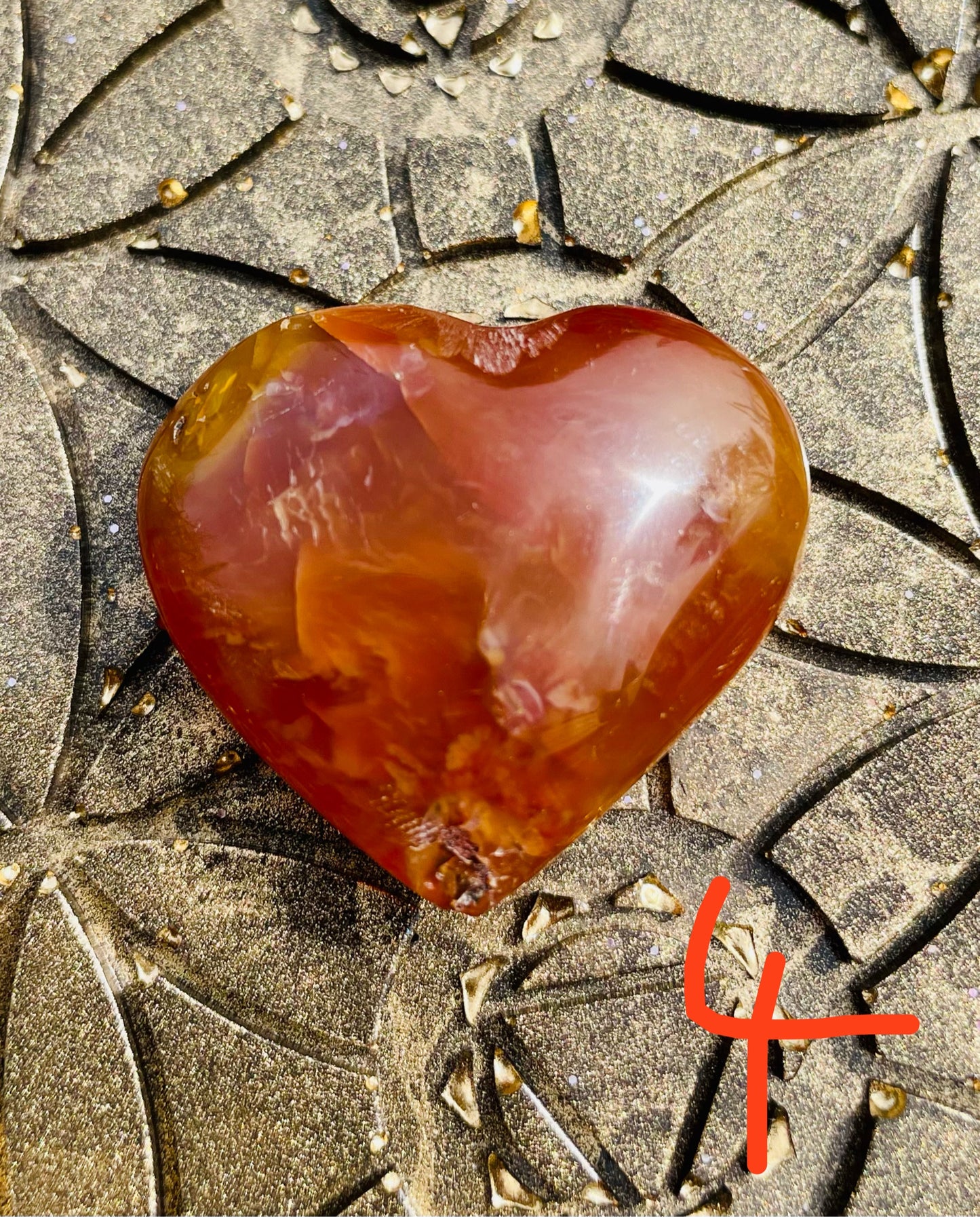 Carneol Herzen