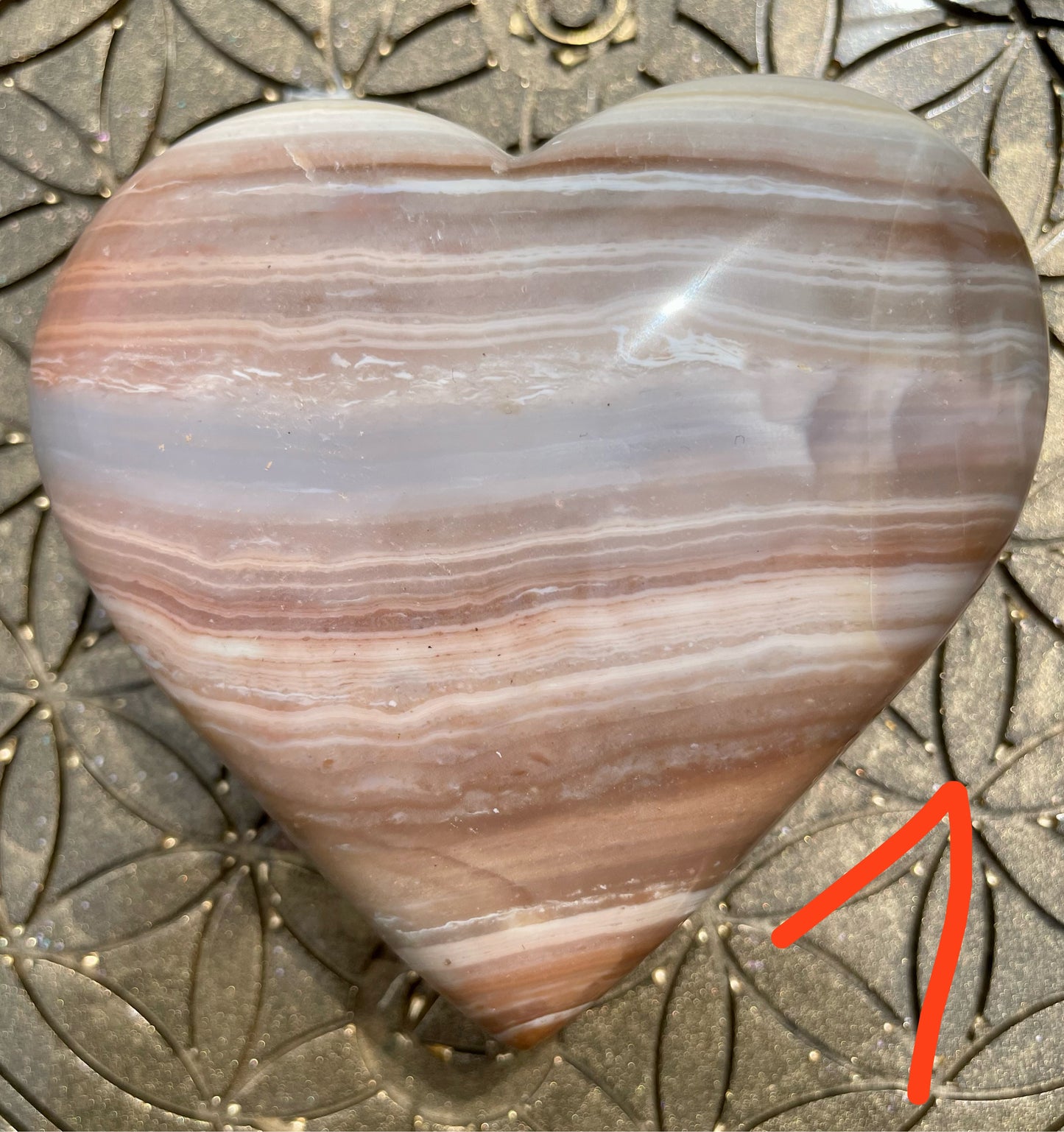 Bänder Jaspis Herzen