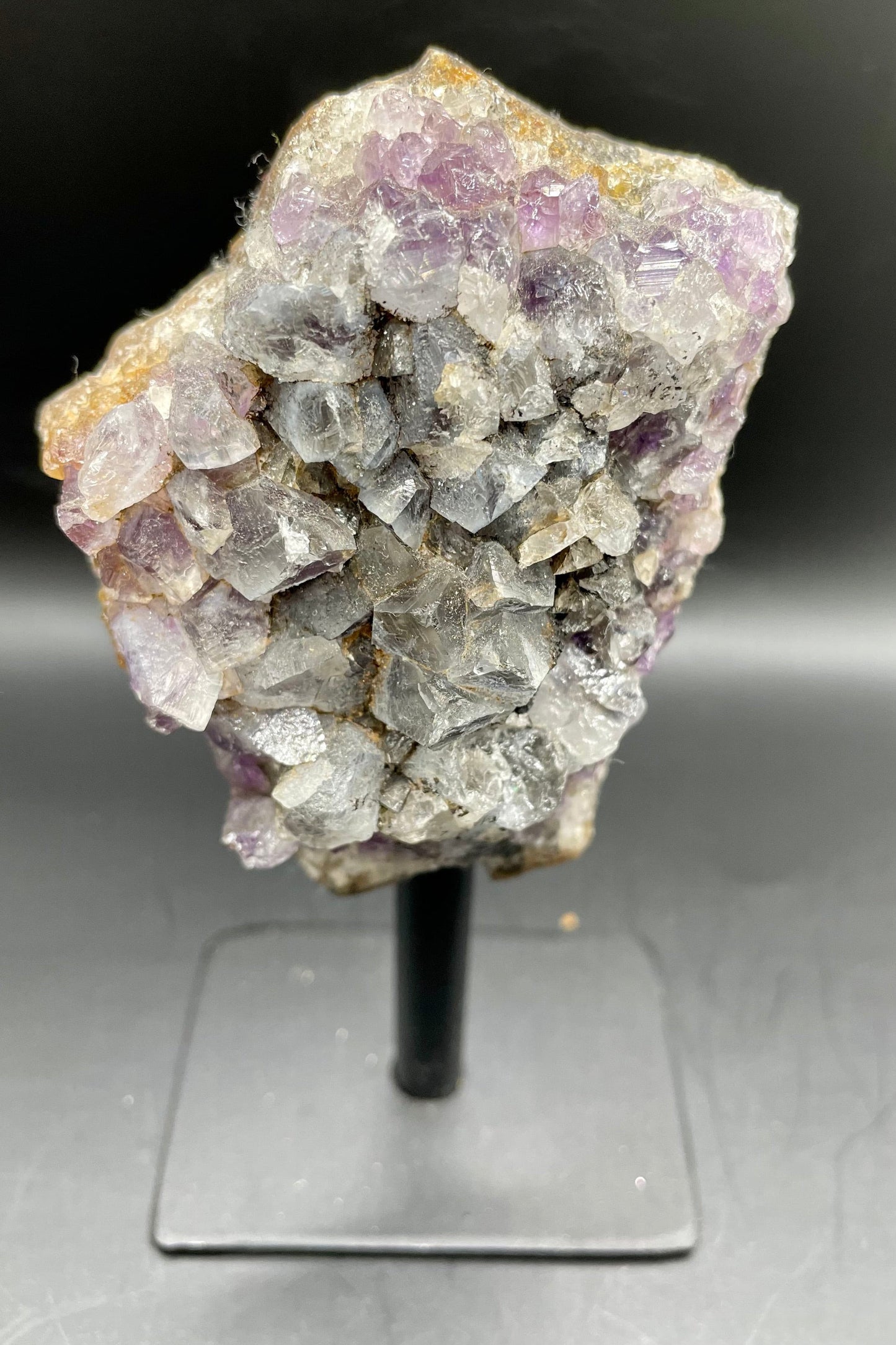 Amethyst Druse auf Ständer - Gaia-healing.de
