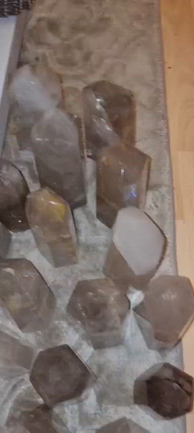 Rauchquarz Spitzen