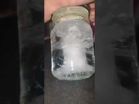 Orgonit in Wasser gefroren - Vortexstrudel