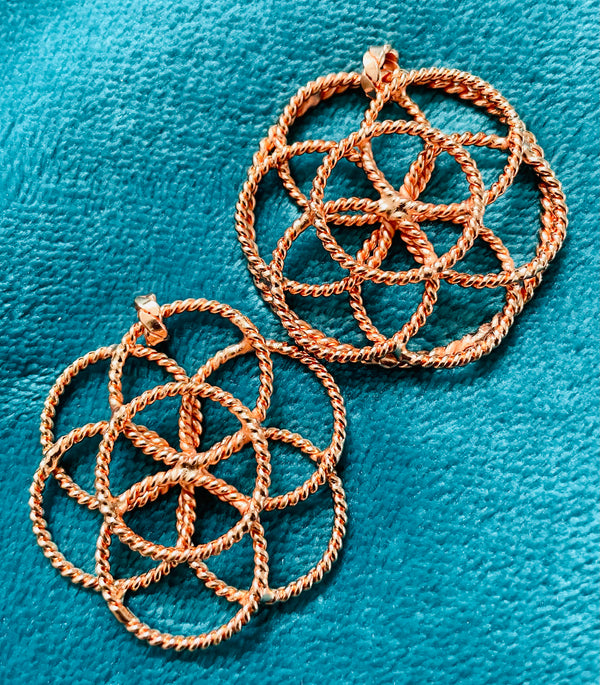 Tensor-Kettenanhänger Blume des Lebens 🌷⚛️ - Gaia-healing.de