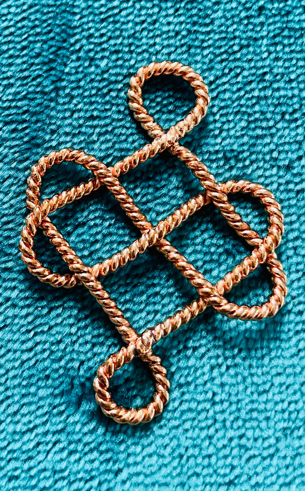 Tensor Kettenanhänger „Keltischer Knoten & Herz Infinity“ - Gaia-healing.de