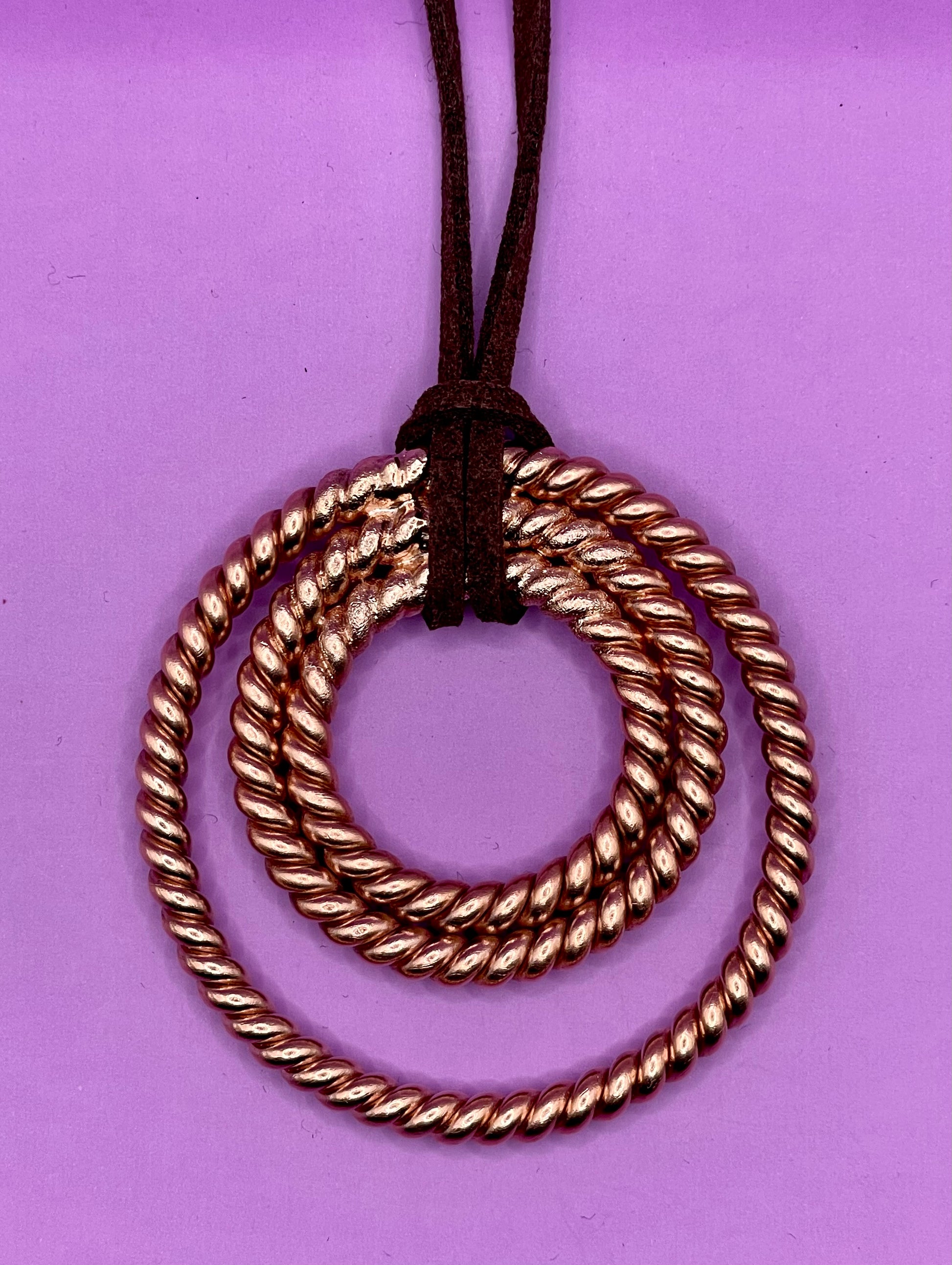 Tensor Kettenanhänger „3er Ring“ - Gaiahealing.de