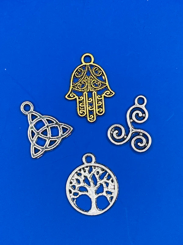 Kettenanhänger 4er Set - Gaia-healing.de