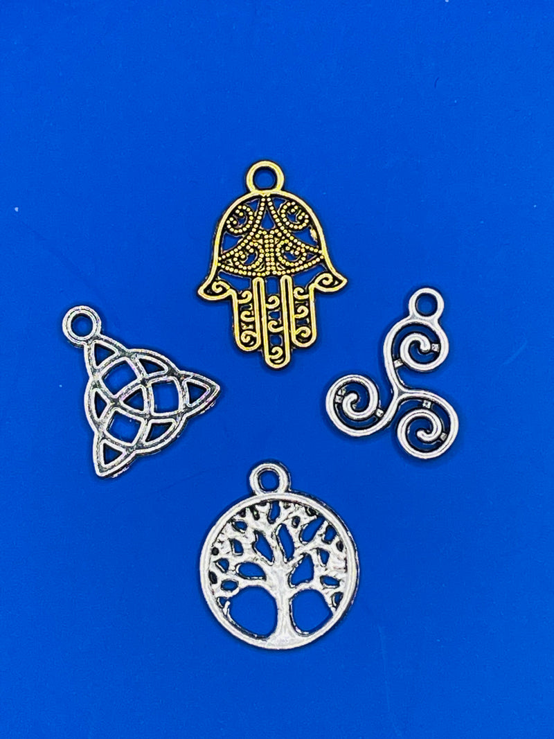 Kettenanhänger 4er Set - Gaia-healing.de