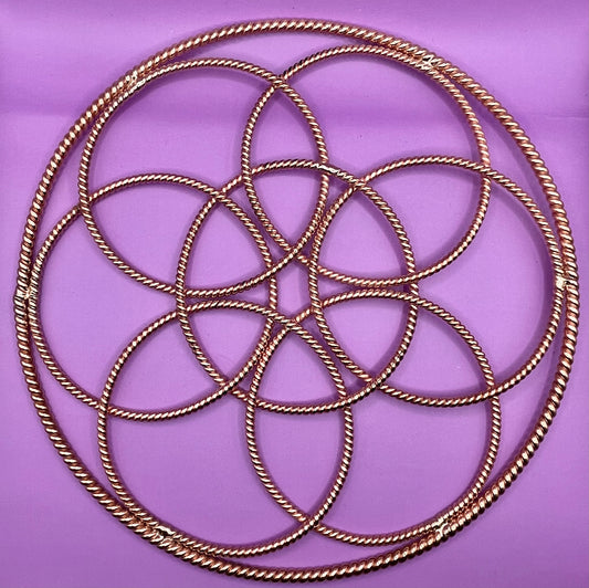 Tensor „seed of life“ - groß - Sonderangebot - Gaia-healing.de