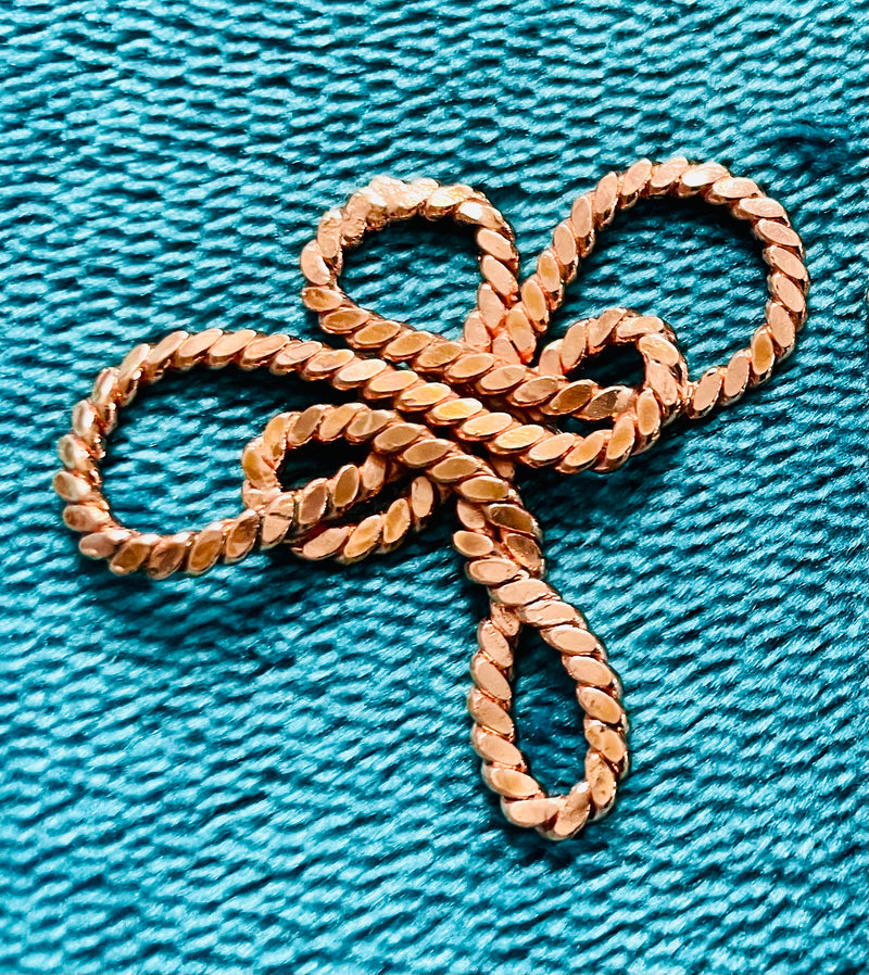 Tensor Kettenanhänger „Infinity Engel“ geklopft- Gaiahealing.de