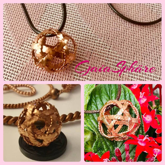 Tensor-Kettenanhänger GaiaSphäre🌀 - Gaia-healing.de