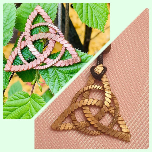 Tensor-Kettenanhänger Triqueta 🔺 - Gaia-healing.de