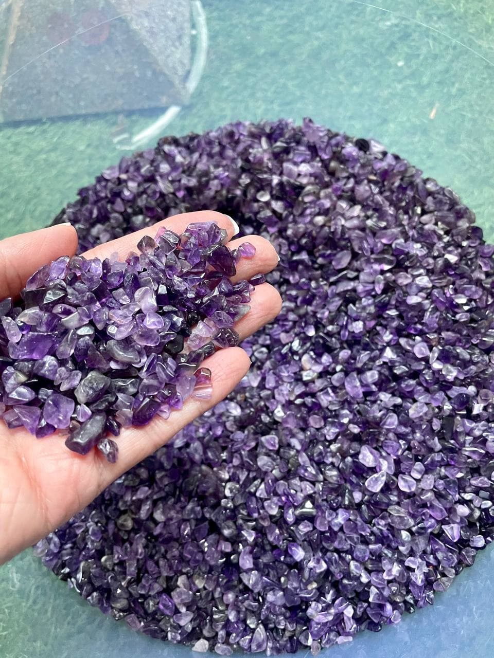 diverse Edelstein Granulate AAA Qualität - Gaia-healing.de